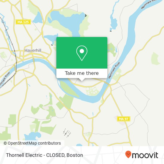 Thornell Electric - CLOSED map