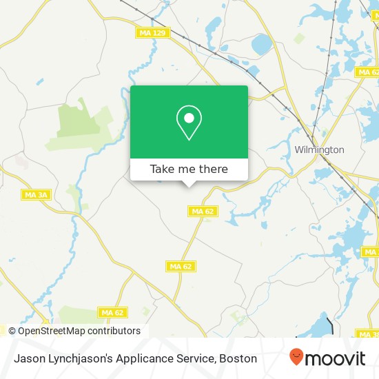 Mapa de Jason Lynchjason's Applicance Service