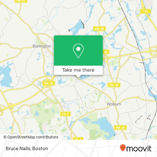 Mapa de Bruce Nails