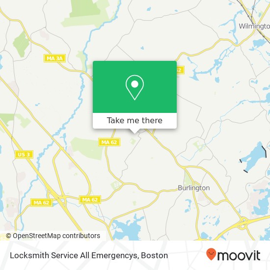 Mapa de Locksmith Service All Emergencys