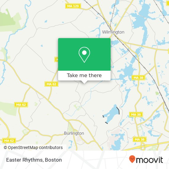 Easter Rhythms map