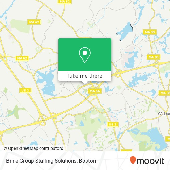 Brine Group Staffing Solutions map