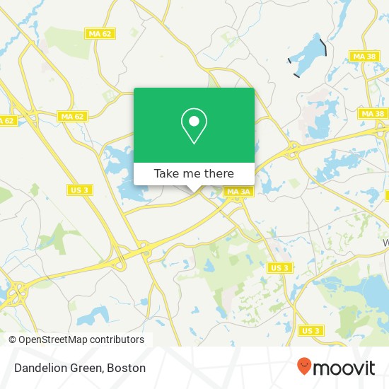 Mapa de Dandelion Green