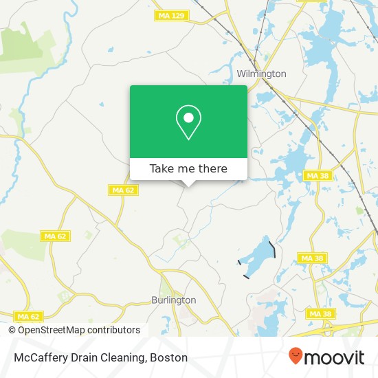 McCaffery Drain Cleaning map