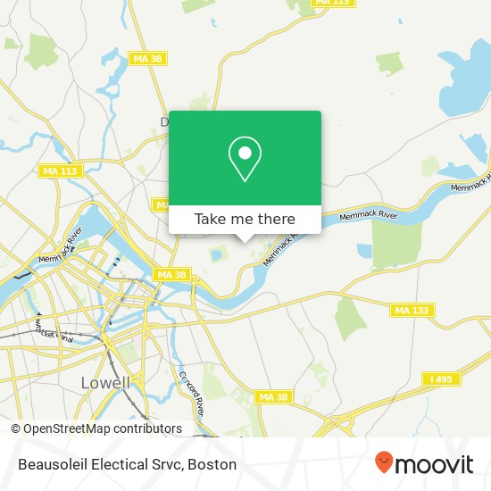 Mapa de Beausoleil Electical Srvc