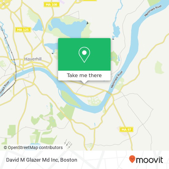 David M Glazer Md Inc map