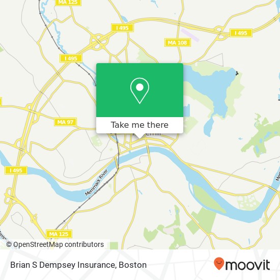 Mapa de Brian S Dempsey Insurance