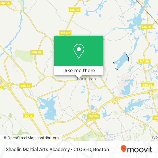 Shaolin Martial Arts Academy - CLOSED map