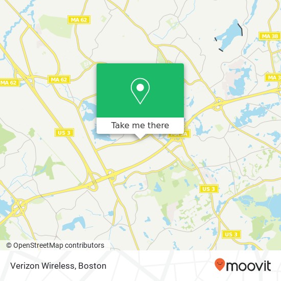 Verizon Wireless map