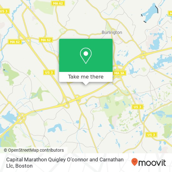 Capital Marathon Quigley O'connor and Carnathan Llc map