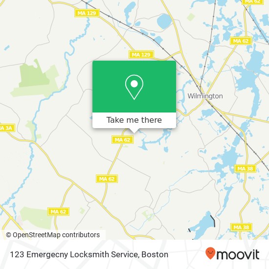 123 Emergecny Locksmith Service map