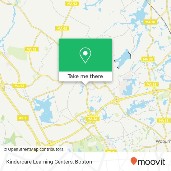 Kindercare Learning Centers map