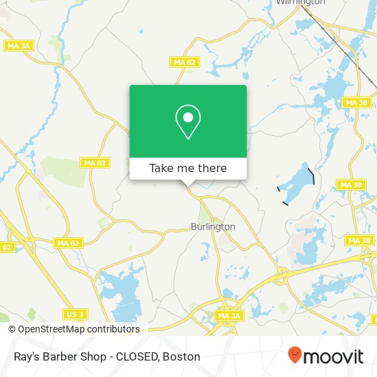 Mapa de Ray's Barber Shop - CLOSED