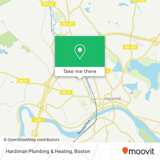 Mapa de Hardiman Plumbing & Heating