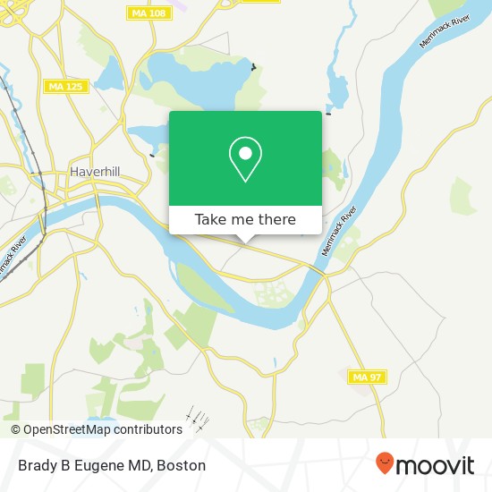 Mapa de Brady B Eugene MD