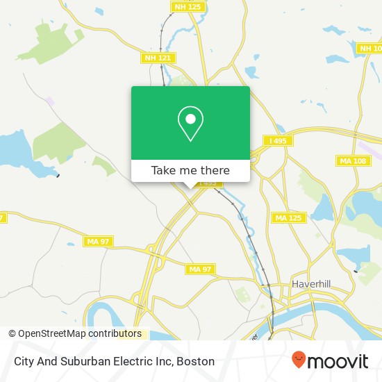 Mapa de City And Suburban Electric Inc