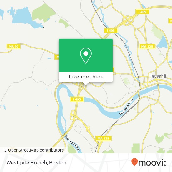 Mapa de Westgate Branch