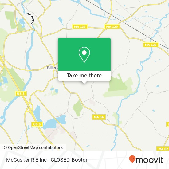 Mapa de McCusker R E Inc - CLOSED