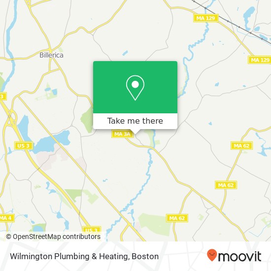 Wilmington Plumbing & Heating map