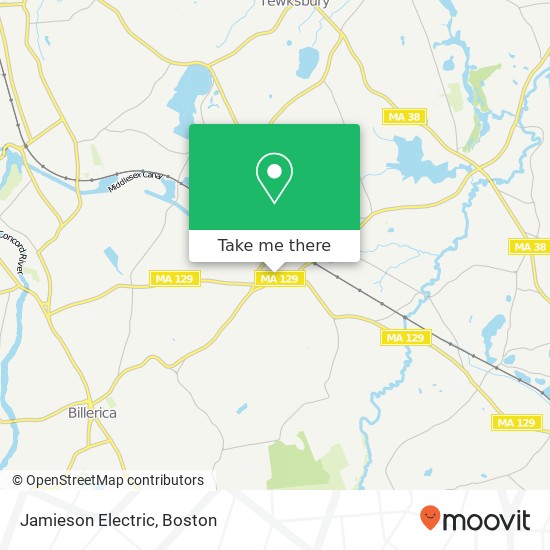 Mapa de Jamieson Electric