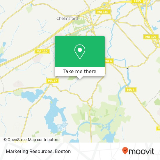 Marketing Resources map