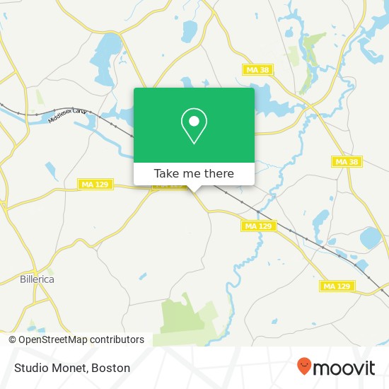 Studio Monet map