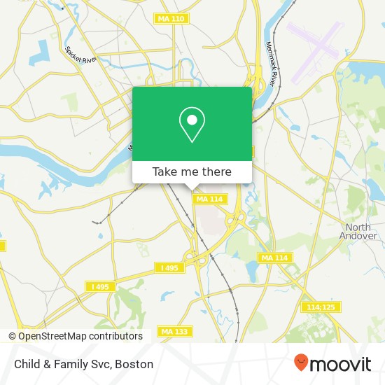 Child & Family Svc map