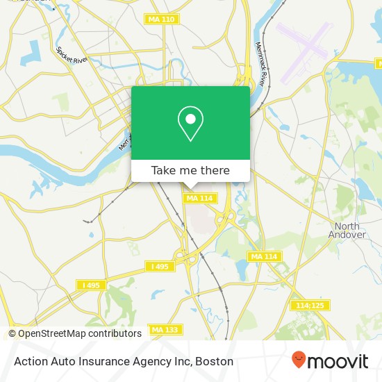 Mapa de Action Auto Insurance Agency Inc