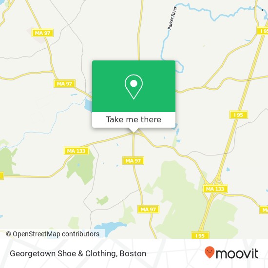 Mapa de Georgetown Shoe & Clothing
