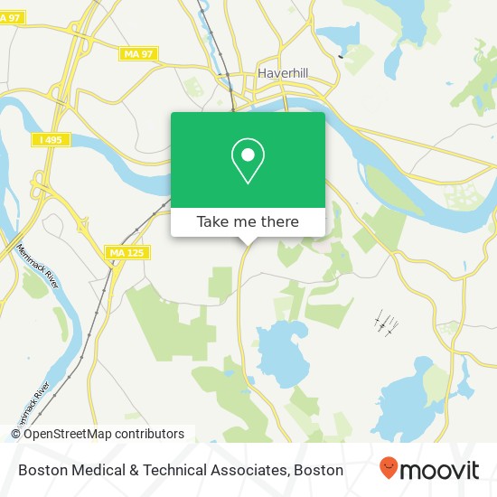 Boston Medical & Technical Associates map