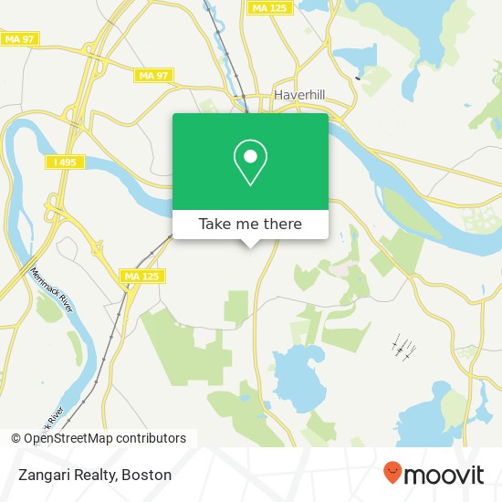 Zangari Realty map