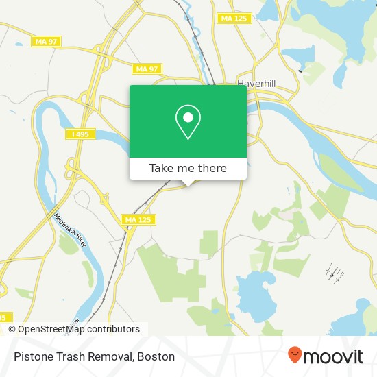 Mapa de Pistone Trash Removal