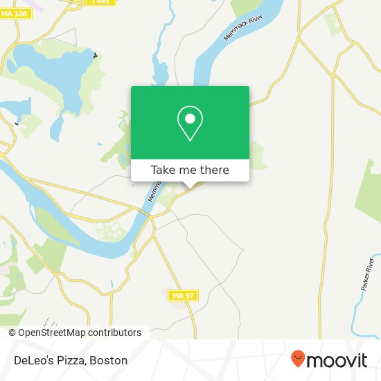 Mapa de DeLeo's Pizza