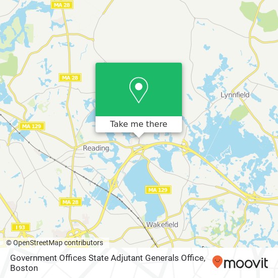 Government Offices State Adjutant Generals Office map