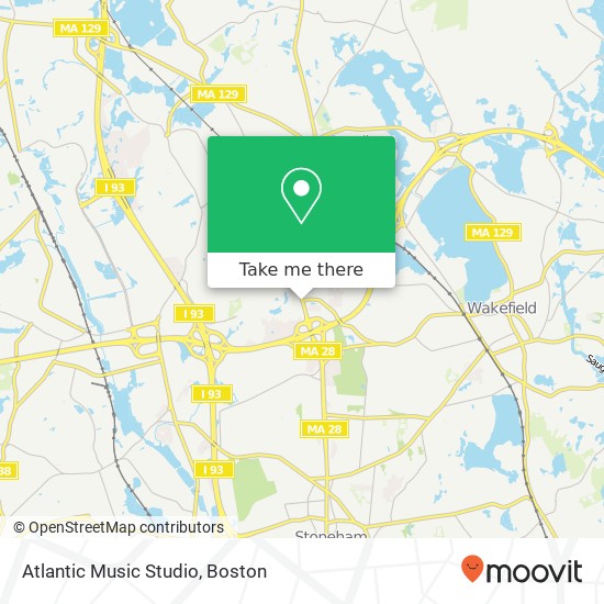 Atlantic Music Studio map