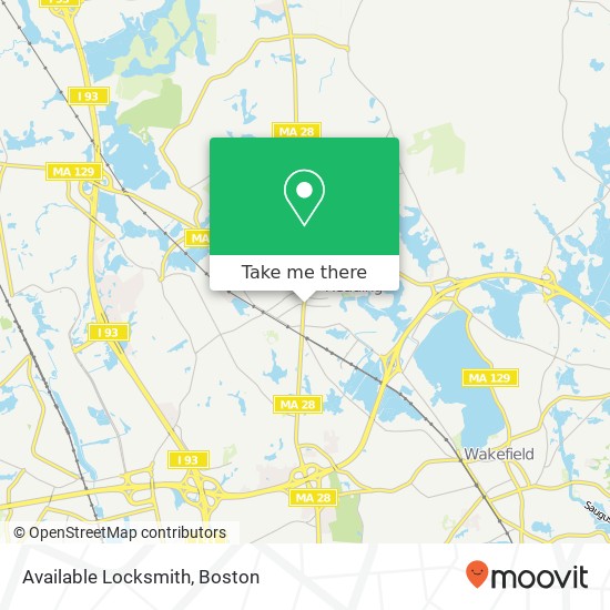 Available Locksmith map