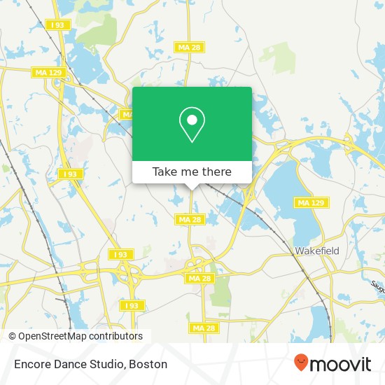 Encore Dance Studio map