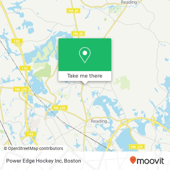 Power Edge Hockey Inc map