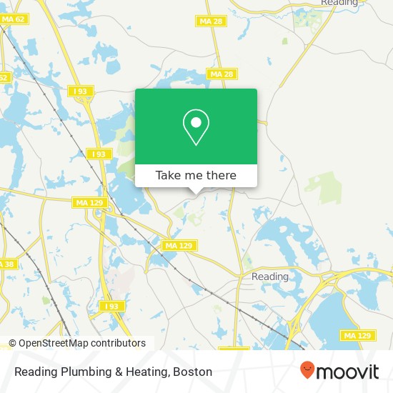 Reading Plumbing & Heating map