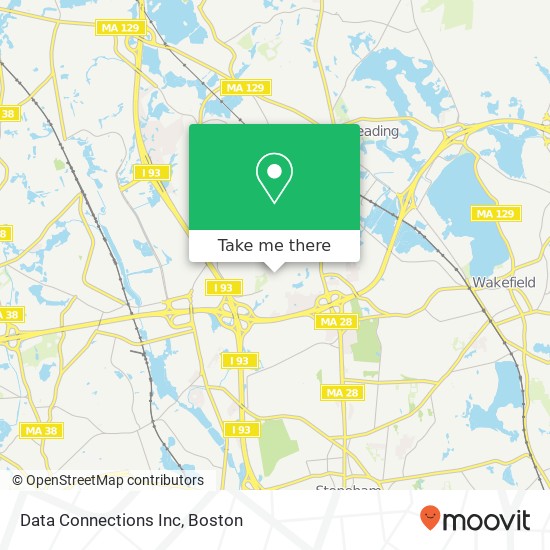 Mapa de Data Connections Inc