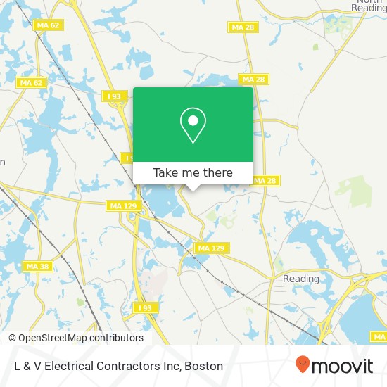 L & V Electrical Contractors Inc map