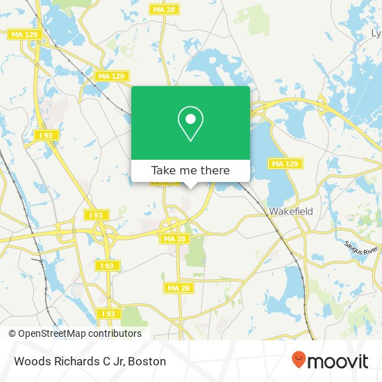 Woods Richards C Jr map