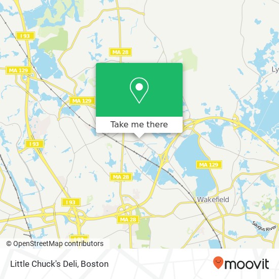 Little Chuck's Deli map