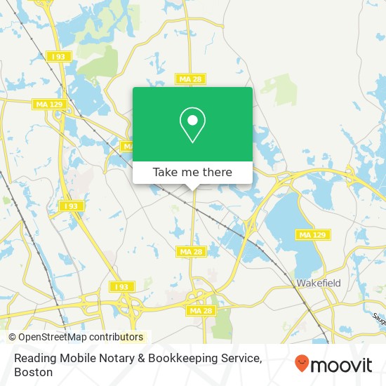 Reading Mobile Notary & Bookkeeping Service map