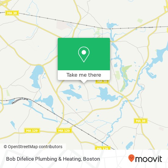 Mapa de Bob Difelice Plumbing & Heating