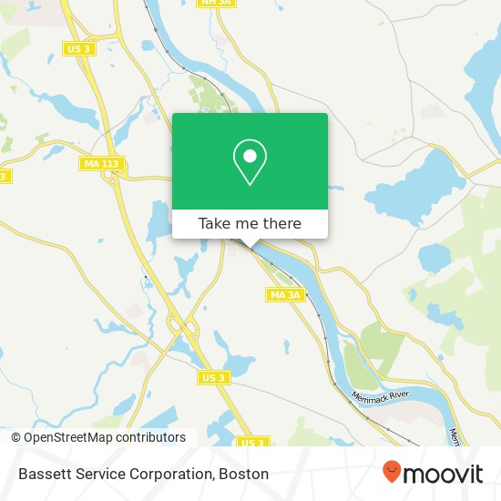 Bassett Service Corporation map