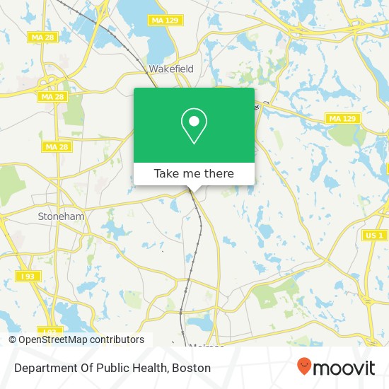 Mapa de Department Of Public Health
