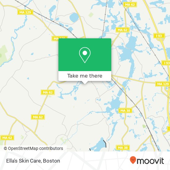 Ella's Skin Care map