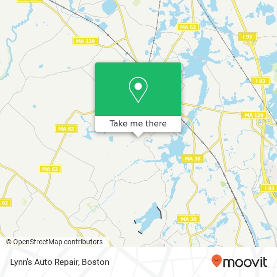 Mapa de Lynn's Auto Repair