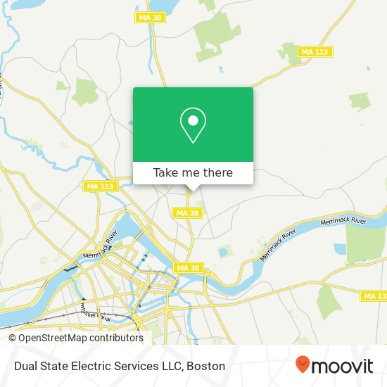 Mapa de Dual State Electric Services LLC